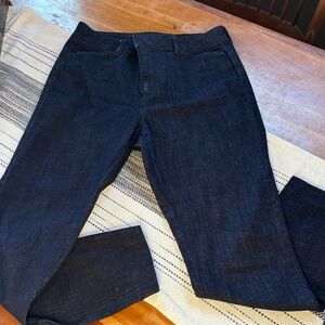 Womens Dark Blue Pixie Skinny Jeans